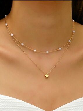 Layered necklace